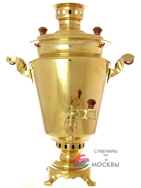 Комбинированный самовар 5 литров "конус", арт. 320540