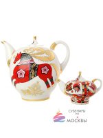 Комплект чайников "Новгородский", рисунок "Красный конь", ИФЗ